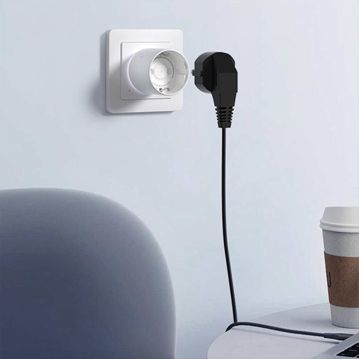 Power Tools Google - fijne Smart Plug WiFi-aansluiting 16A Power