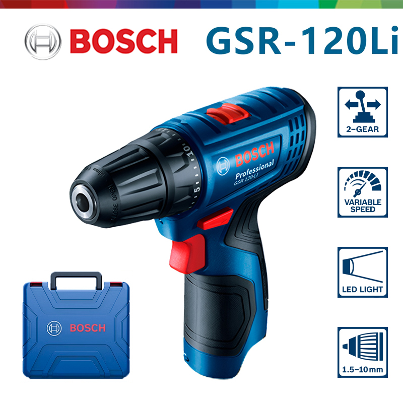 Power Tools Drill - Bosch GSR 120-LI 12V Lithium Elektrische