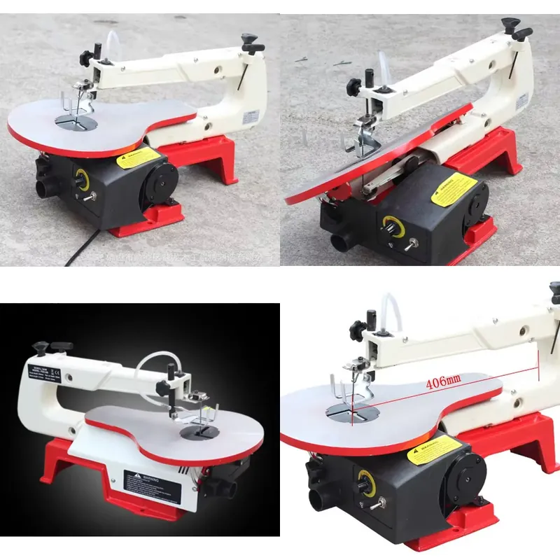 Scroll Saw Bench - 16 inch DIY tafelbank houtbewerking decoupeerzaagbladen