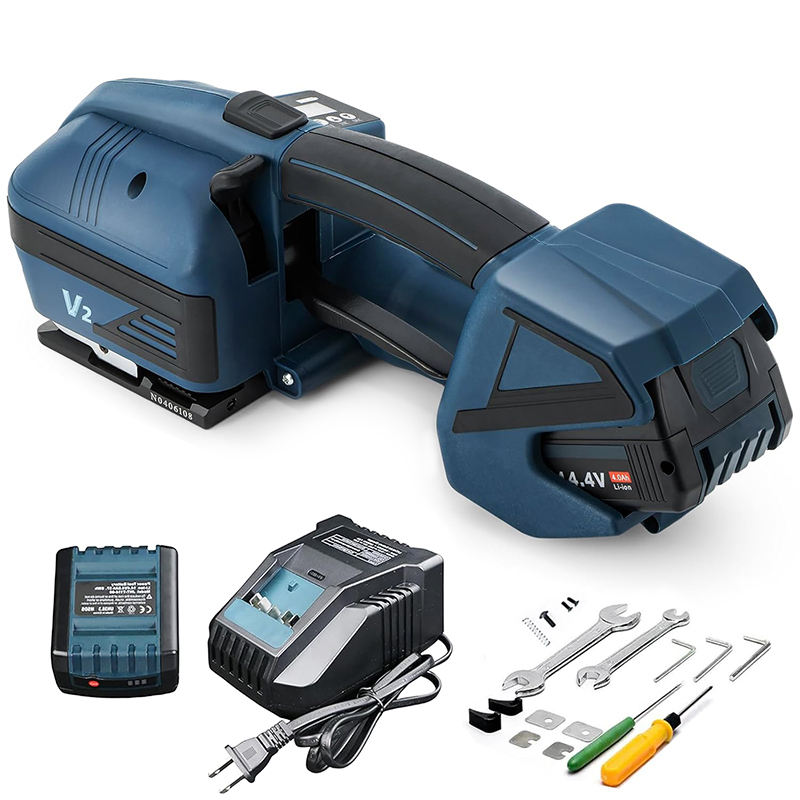 Power Tools Band - Elektrische omsnoeringsmachine Automatische palletbander Wrijvingslas-spanner Op