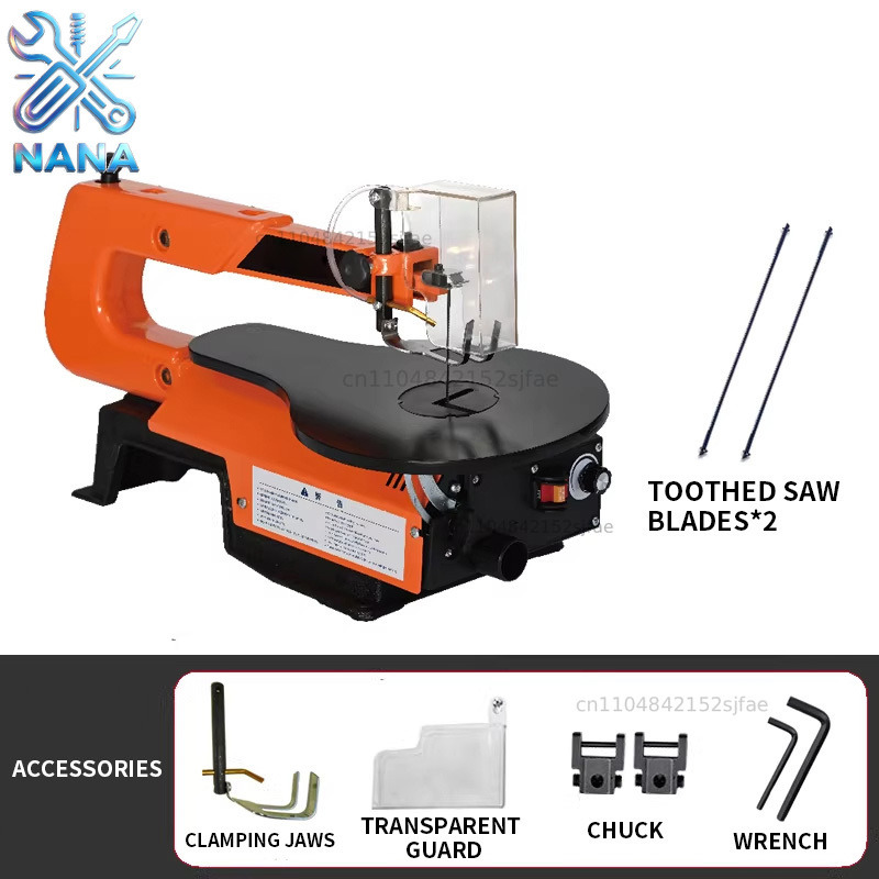 Scroll Saw Bench - Bench-Top Scroll Elektrische bandzaag Houtbewerking Jigsaw