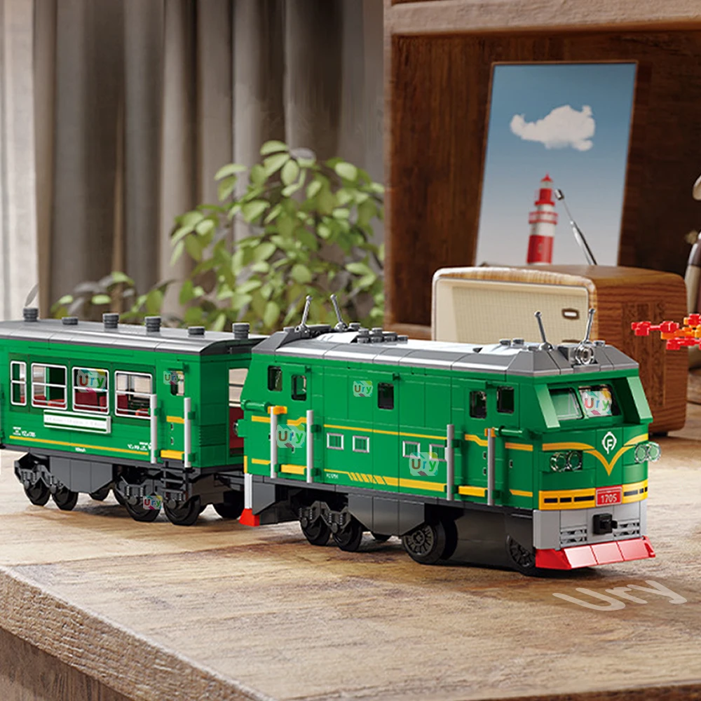 Technische Retro Groene Stoomt - Power Tools Lego recensie en prijs