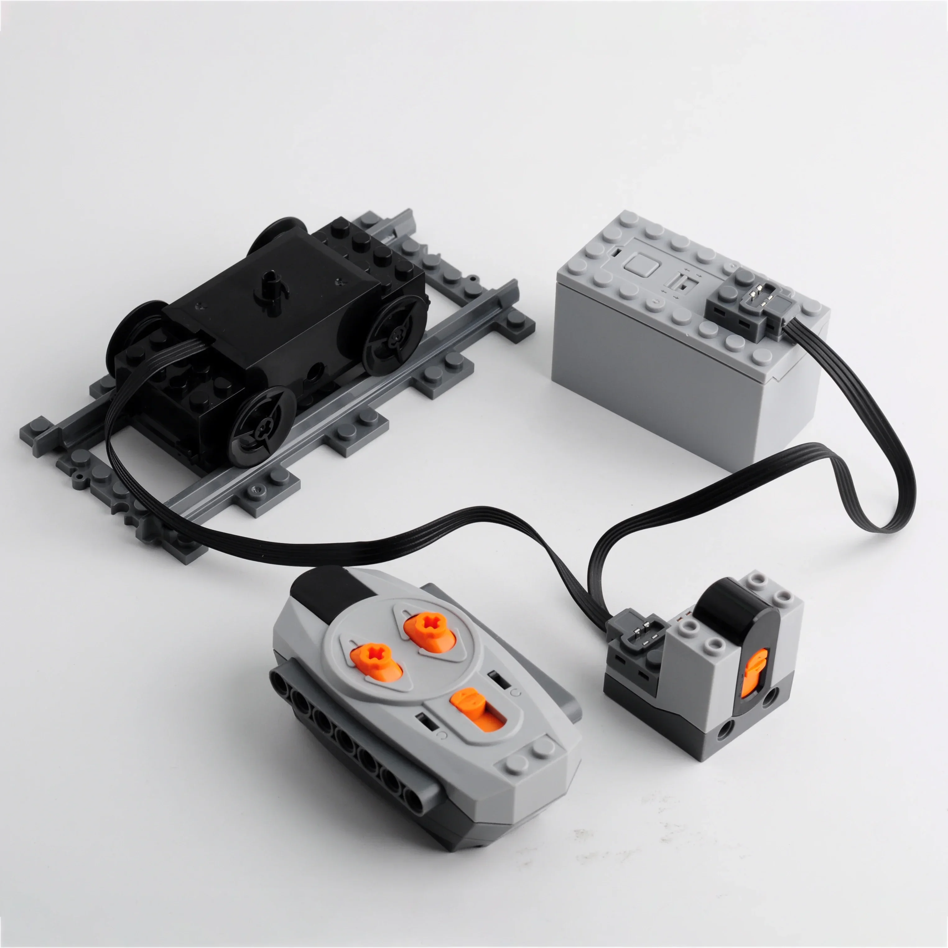 Treinspoormotor 88002 MOC Tech - Power Tools Lego recensie en prijs