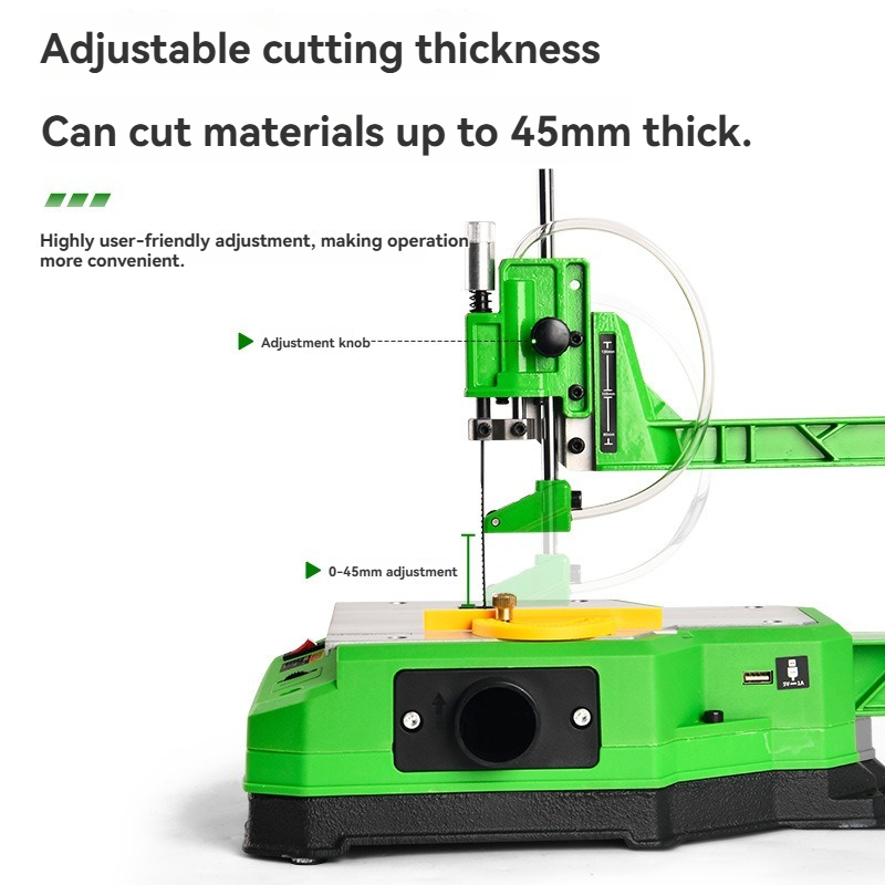 BG-8300 Elektrische bankschaar - Scroll Saw Bench recensie en prijs