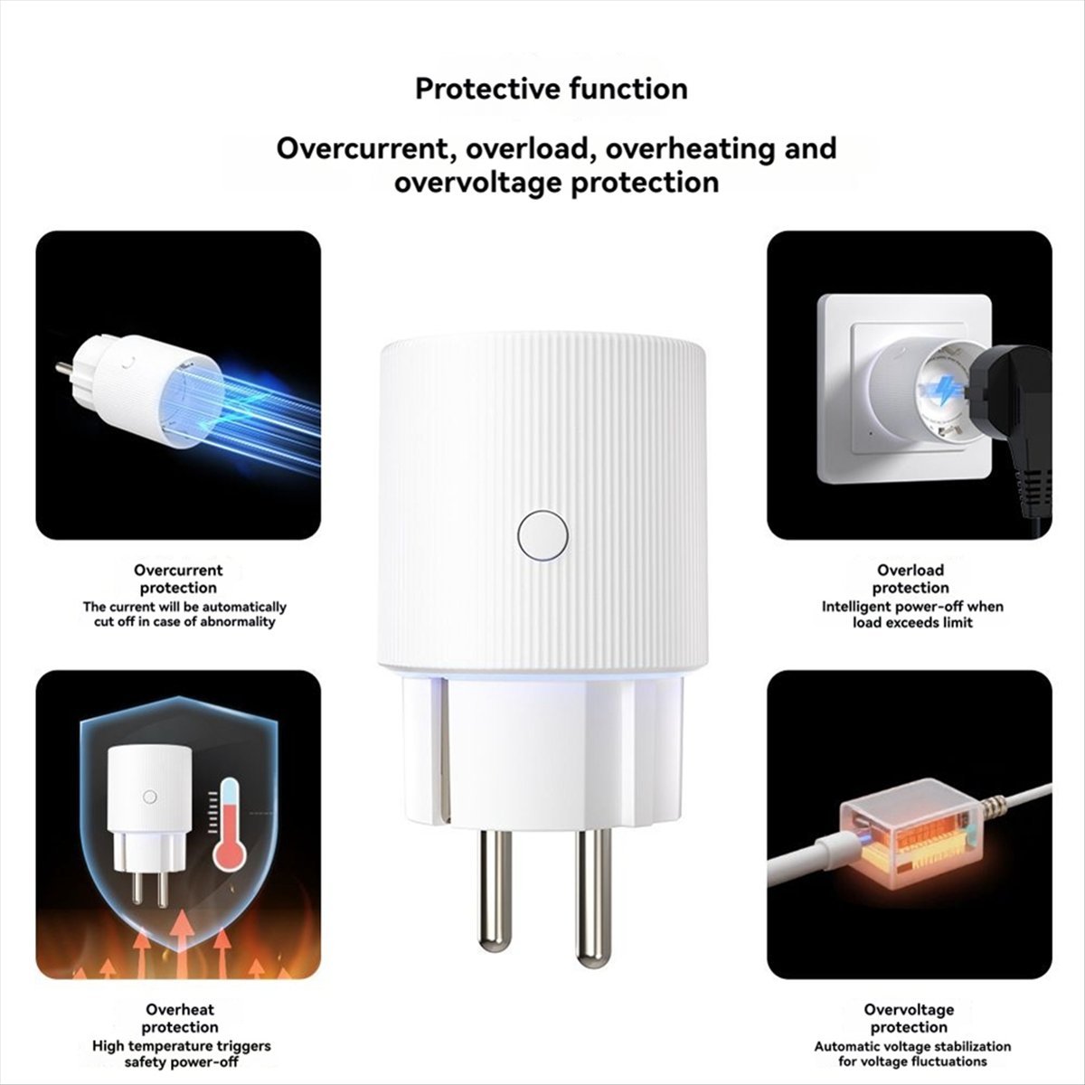 fijne Smart Plug WiFi-aansluit - Power Tools Google recensie en prijs