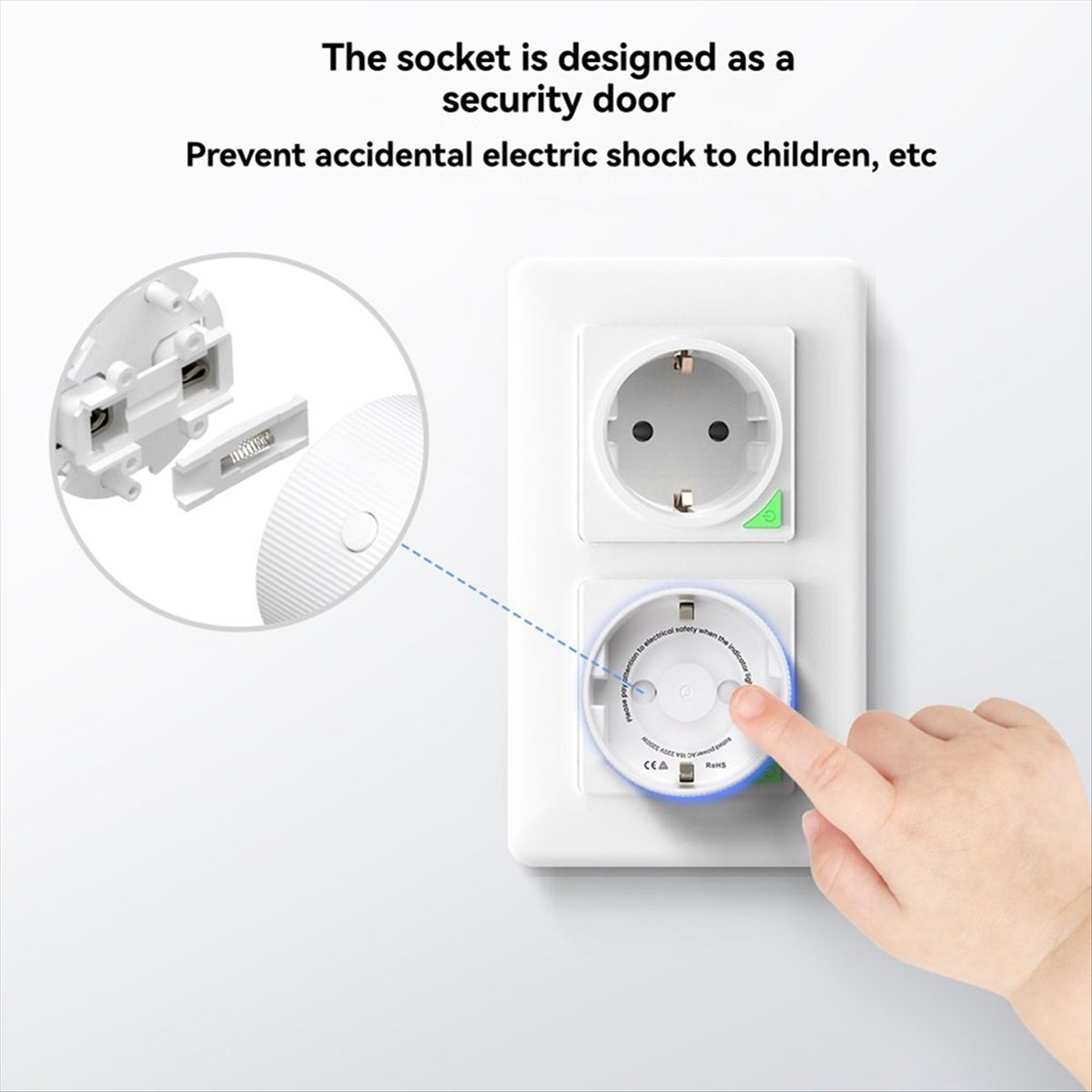 fijne Smart Plug WiFi-aansluit - Power Tools Google recensie en prijs