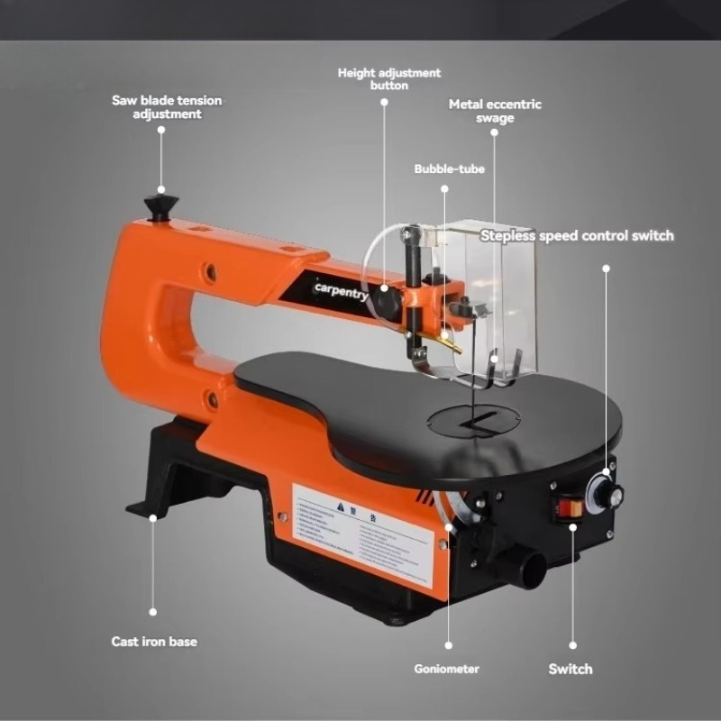 Elektrische bankslijpmachine,  - Scroll Saw Bench recensie en prijs