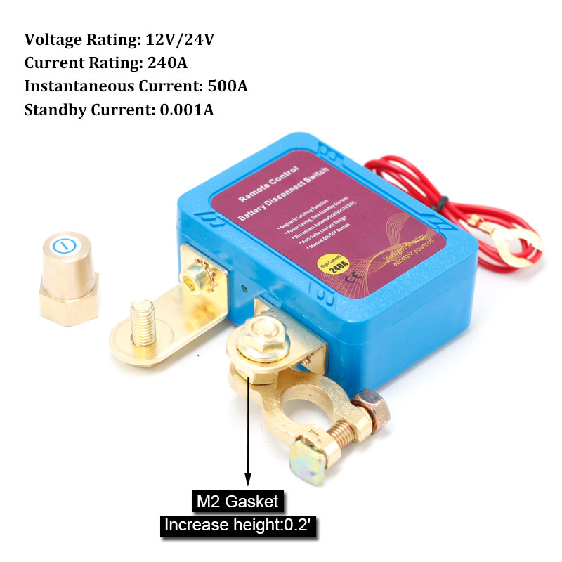 12V 240A Batterij Disconnect S - Power Tools Manufacturers In China recensie en prijs