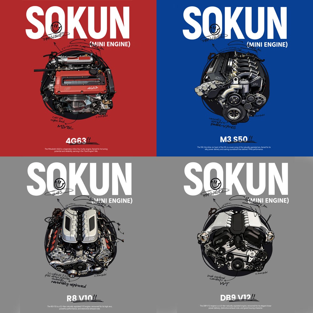 PB8869 SOKUN Voertuig Motor Mo - Power Tools Lego recensie en prijs
