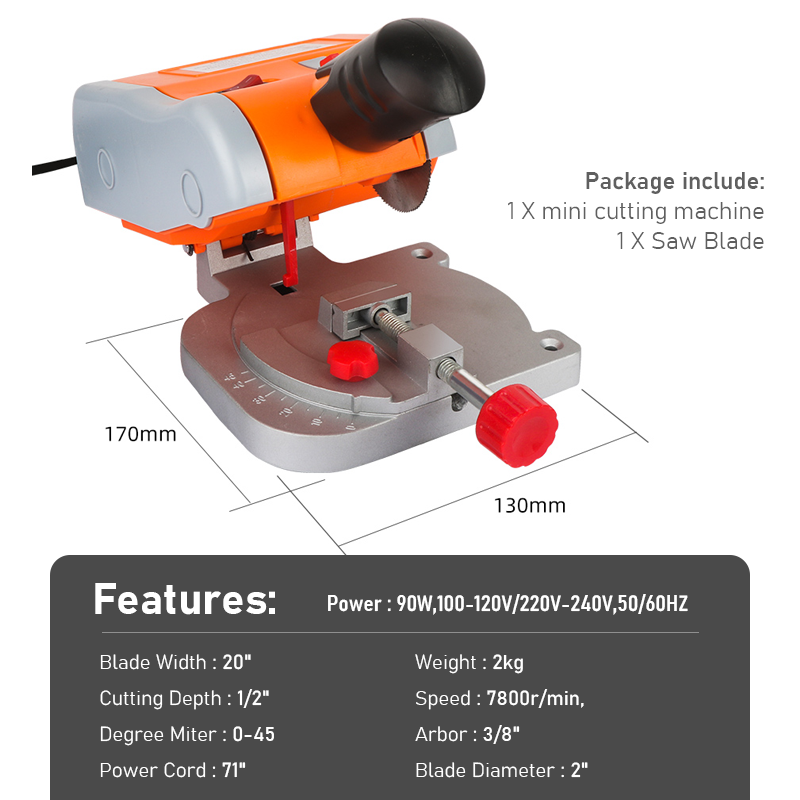 Mini-snijmachine 45-graden zaa - Scroll Saw Bench recensie en prijs