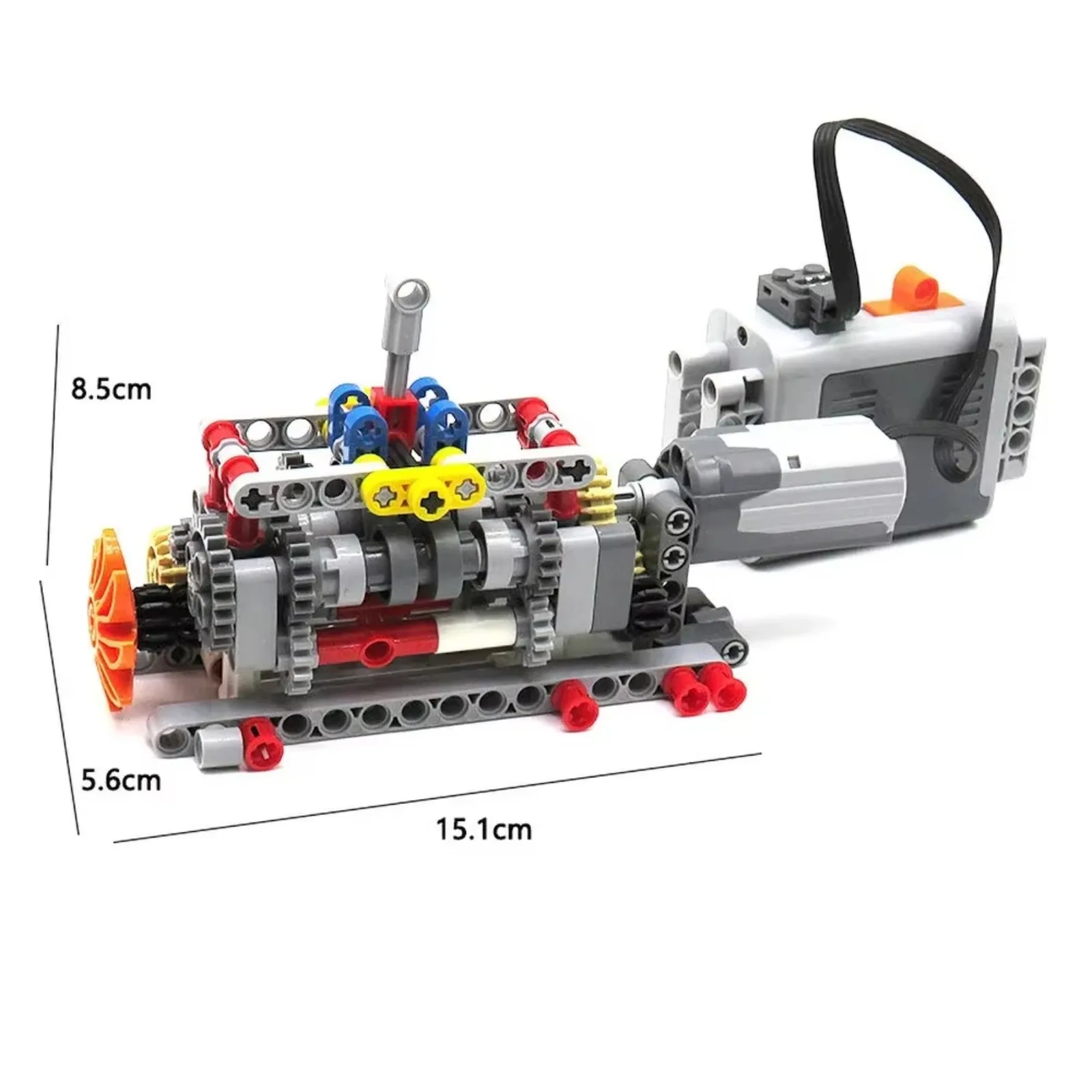 MOC 6-speed versnellingsbak bo - Power Tools Lego recensie en prijs